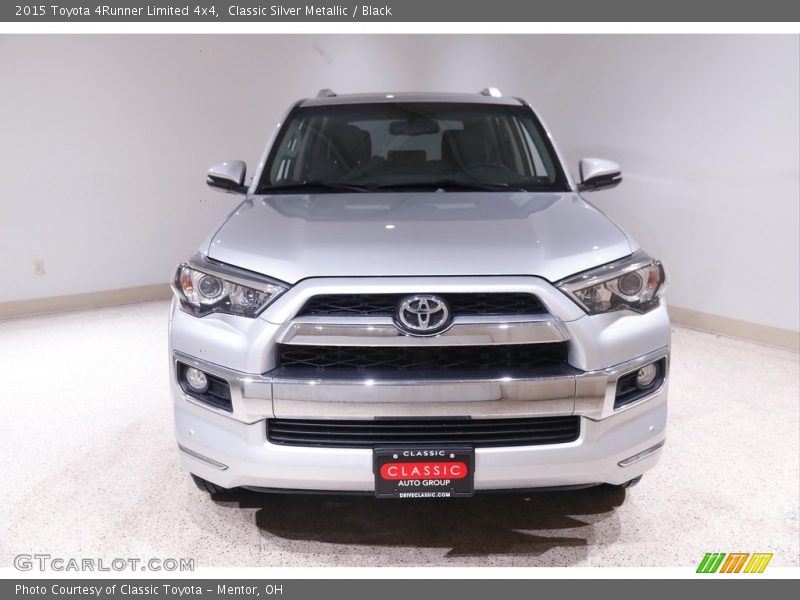 Classic Silver Metallic / Black 2015 Toyota 4Runner Limited 4x4