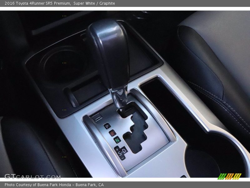 Super White / Graphite 2016 Toyota 4Runner SR5 Premium