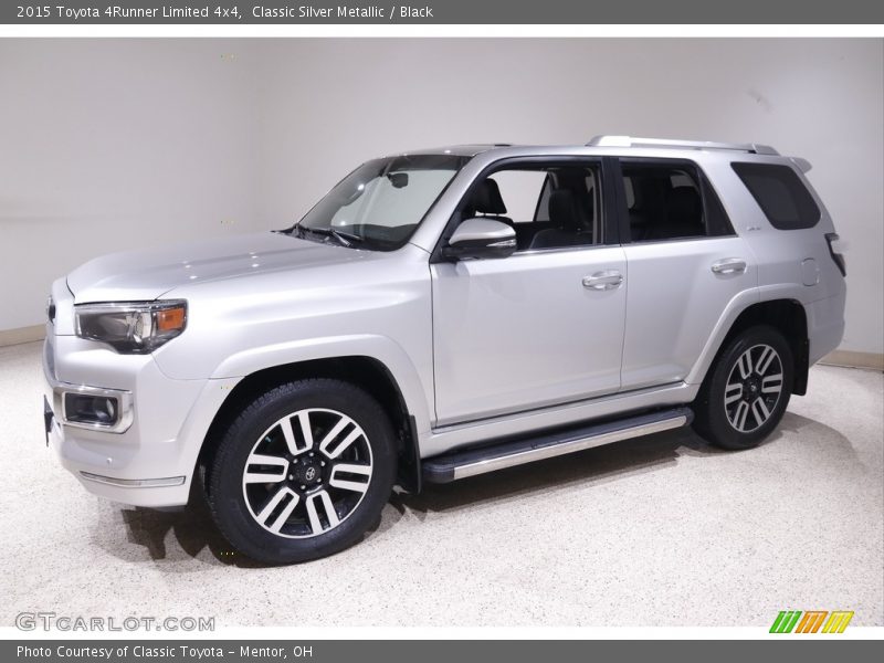 Classic Silver Metallic / Black 2015 Toyota 4Runner Limited 4x4