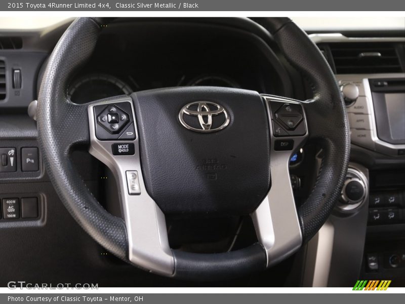 Classic Silver Metallic / Black 2015 Toyota 4Runner Limited 4x4