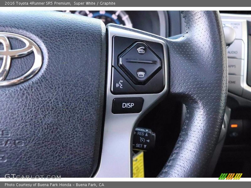 Super White / Graphite 2016 Toyota 4Runner SR5 Premium