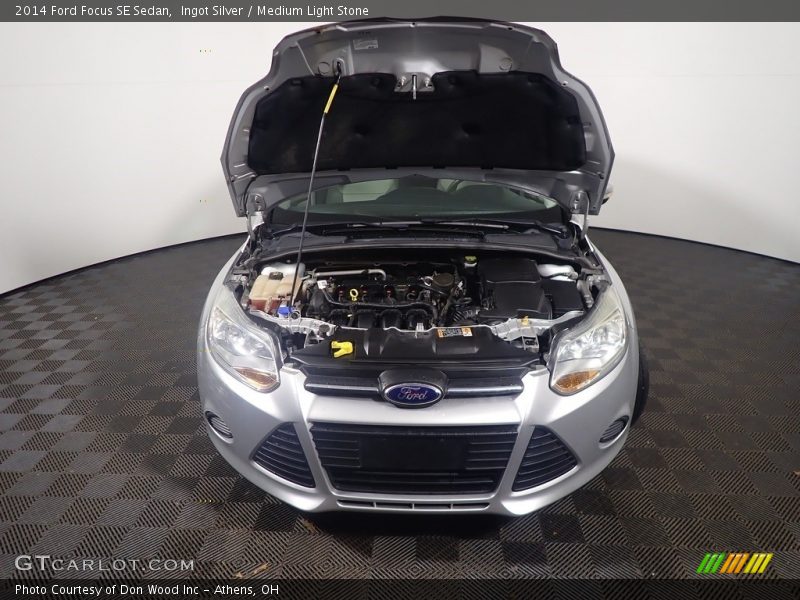 Ingot Silver / Medium Light Stone 2014 Ford Focus SE Sedan