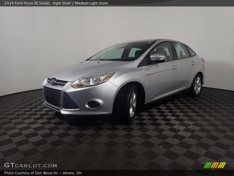 Ingot Silver / Medium Light Stone 2014 Ford Focus SE Sedan