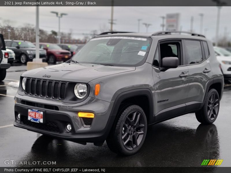 Sting-Gray / Black 2021 Jeep Renegade Latitude 4x4