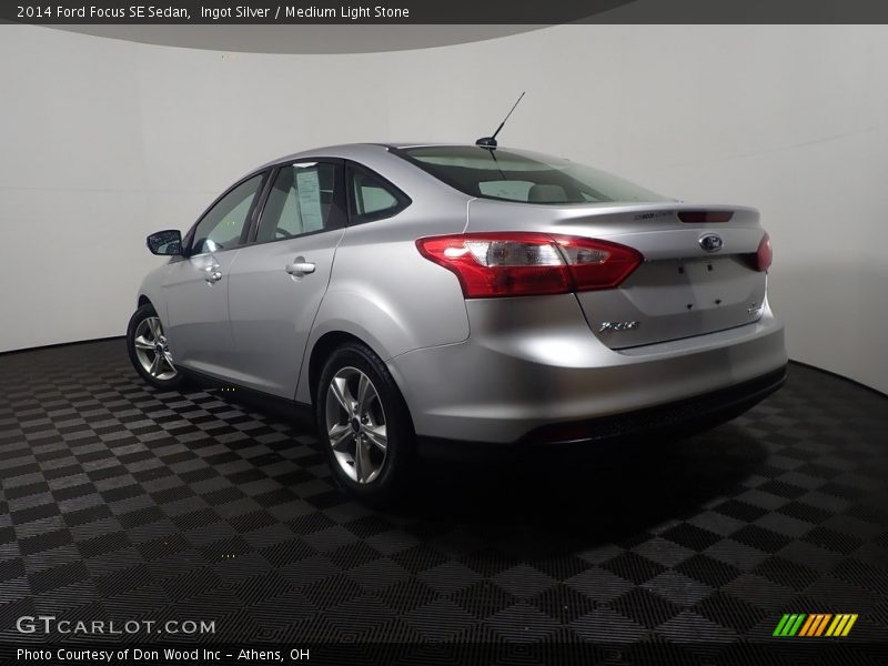 Ingot Silver / Medium Light Stone 2014 Ford Focus SE Sedan