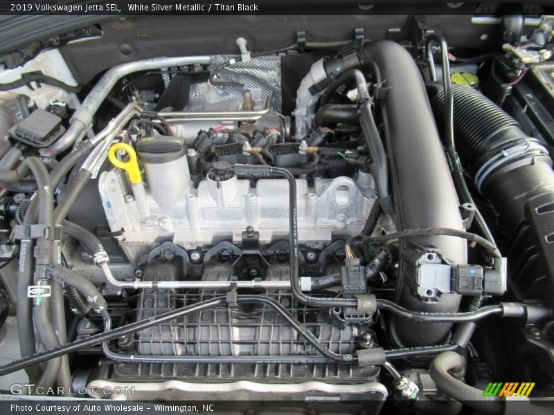 White Silver Metallic / Titan Black 2019 Volkswagen Jetta SEL