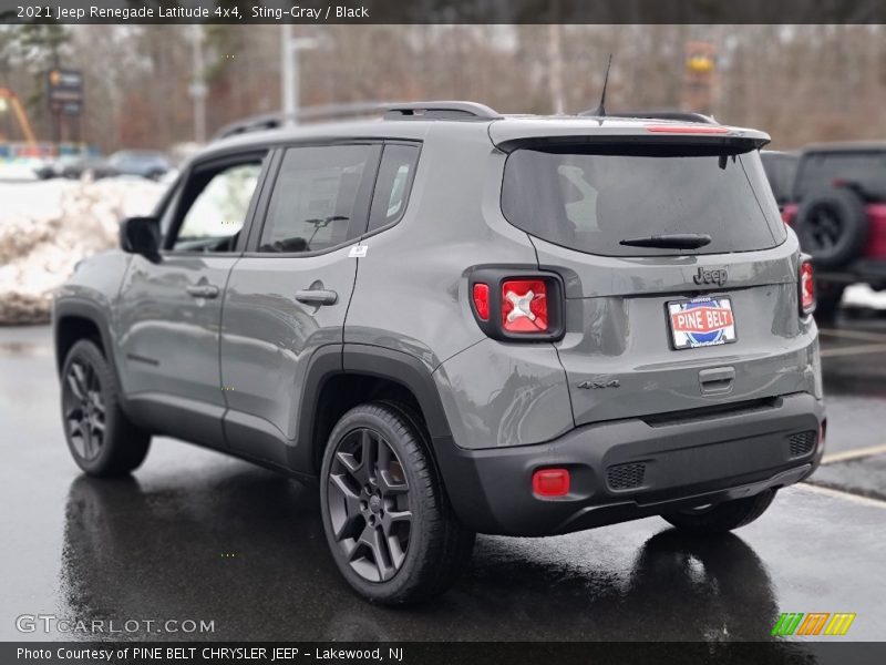 Sting-Gray / Black 2021 Jeep Renegade Latitude 4x4