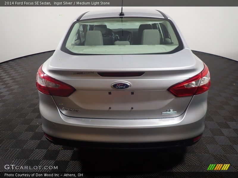Ingot Silver / Medium Light Stone 2014 Ford Focus SE Sedan