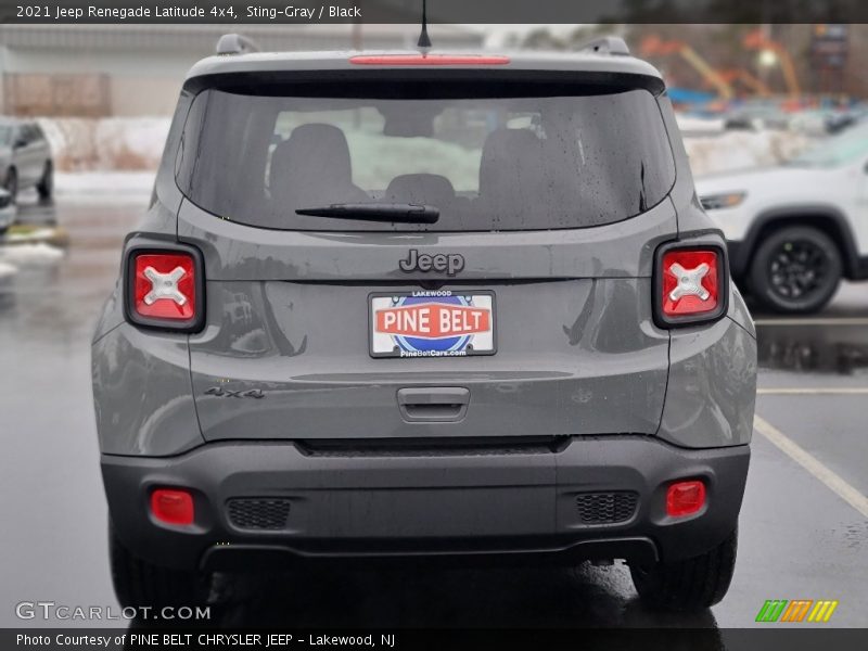 Sting-Gray / Black 2021 Jeep Renegade Latitude 4x4