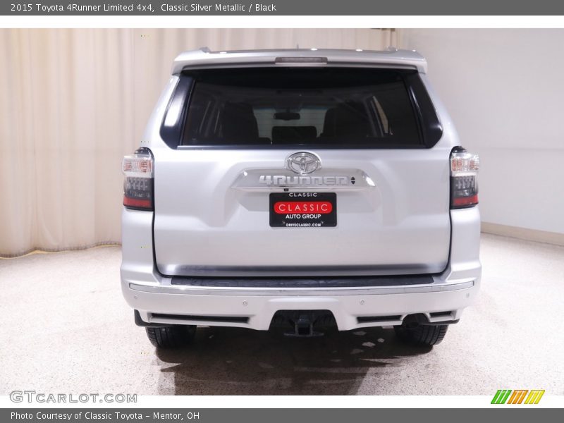 Classic Silver Metallic / Black 2015 Toyota 4Runner Limited 4x4
