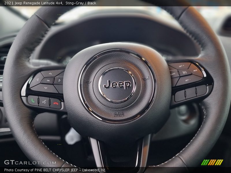 Sting-Gray / Black 2021 Jeep Renegade Latitude 4x4