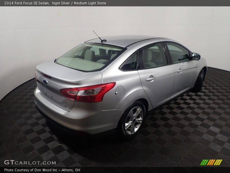 Ingot Silver / Medium Light Stone 2014 Ford Focus SE Sedan