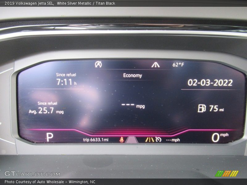 White Silver Metallic / Titan Black 2019 Volkswagen Jetta SEL