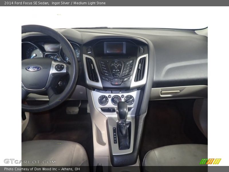 Ingot Silver / Medium Light Stone 2014 Ford Focus SE Sedan