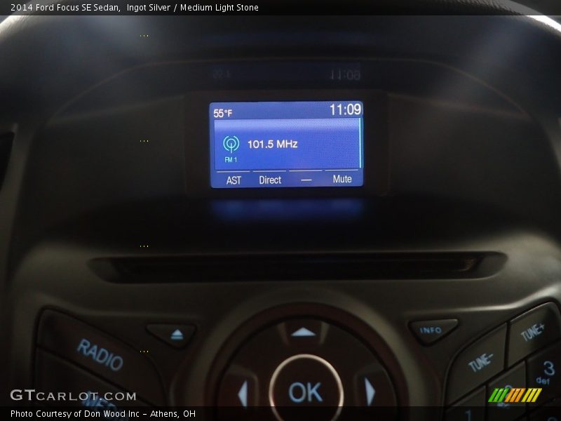 Ingot Silver / Medium Light Stone 2014 Ford Focus SE Sedan