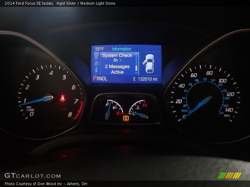 Ingot Silver / Medium Light Stone 2014 Ford Focus SE Sedan
