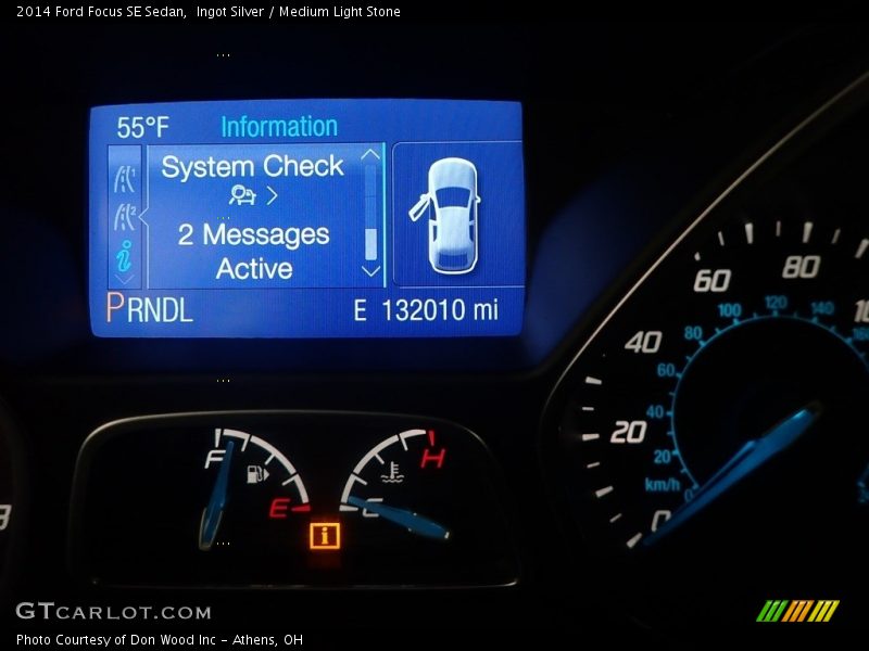 Ingot Silver / Medium Light Stone 2014 Ford Focus SE Sedan