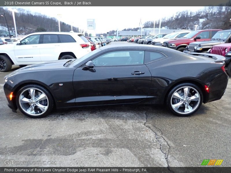 Black / Jet Black 2018 Chevrolet Camaro SS Coupe