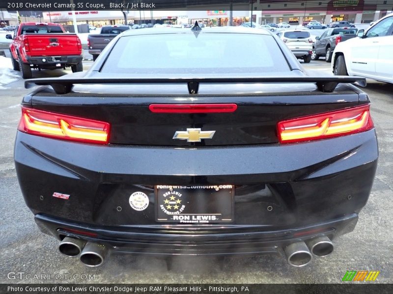 Black / Jet Black 2018 Chevrolet Camaro SS Coupe