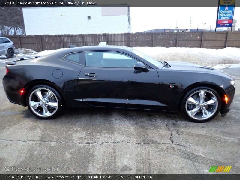 Black / Jet Black 2018 Chevrolet Camaro SS Coupe