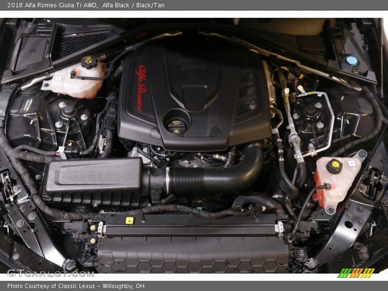  2018 Giulia Ti AWD Engine - 2.0 Liter Turbocharged SOHC 16-Valve VVT 4 Cylinder