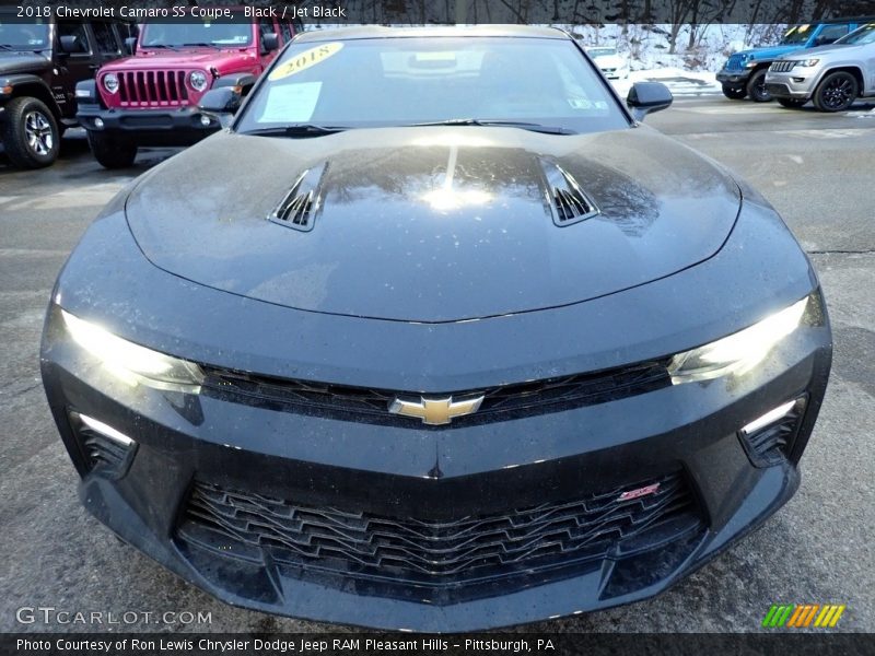 Black / Jet Black 2018 Chevrolet Camaro SS Coupe