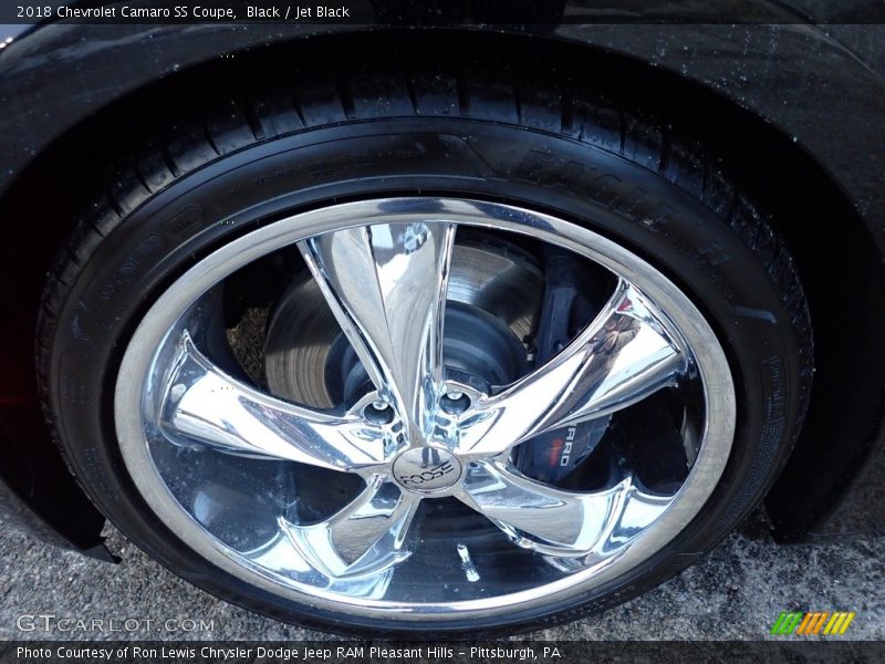 Black / Jet Black 2018 Chevrolet Camaro SS Coupe