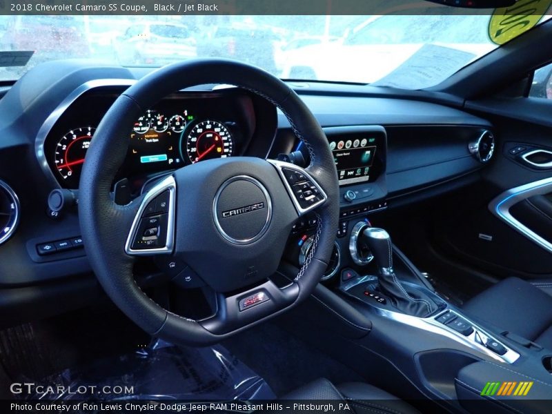 Black / Jet Black 2018 Chevrolet Camaro SS Coupe