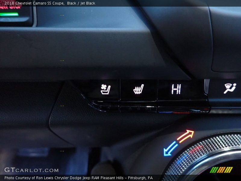 Black / Jet Black 2018 Chevrolet Camaro SS Coupe