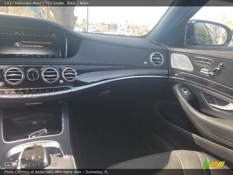 Black / Black 2017 Mercedes-Benz S 550 Sedan