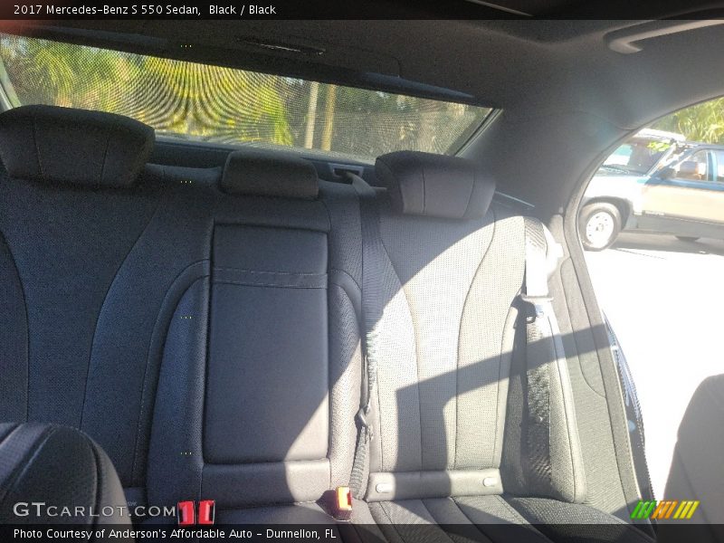 Black / Black 2017 Mercedes-Benz S 550 Sedan