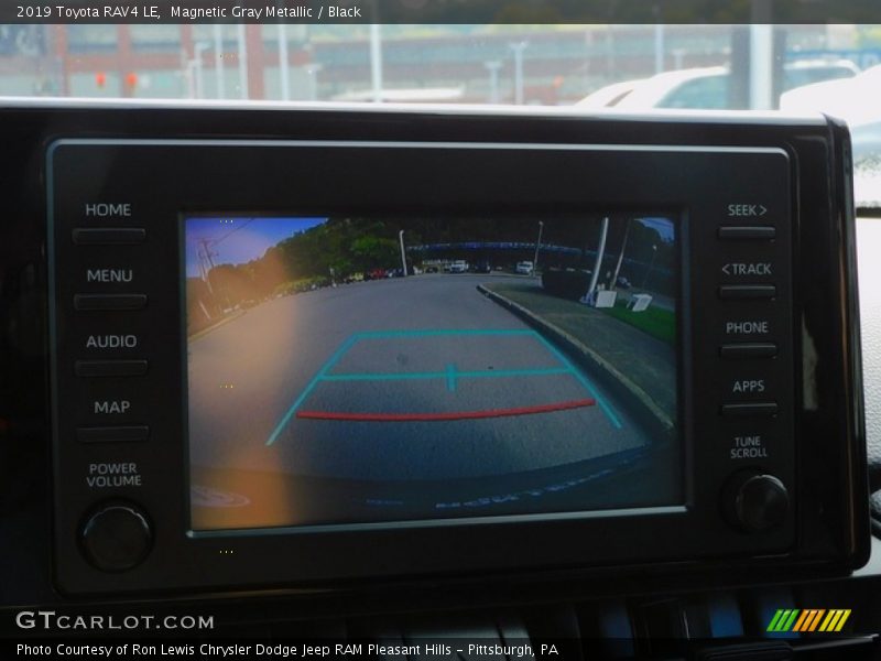 Magnetic Gray Metallic / Black 2019 Toyota RAV4 LE