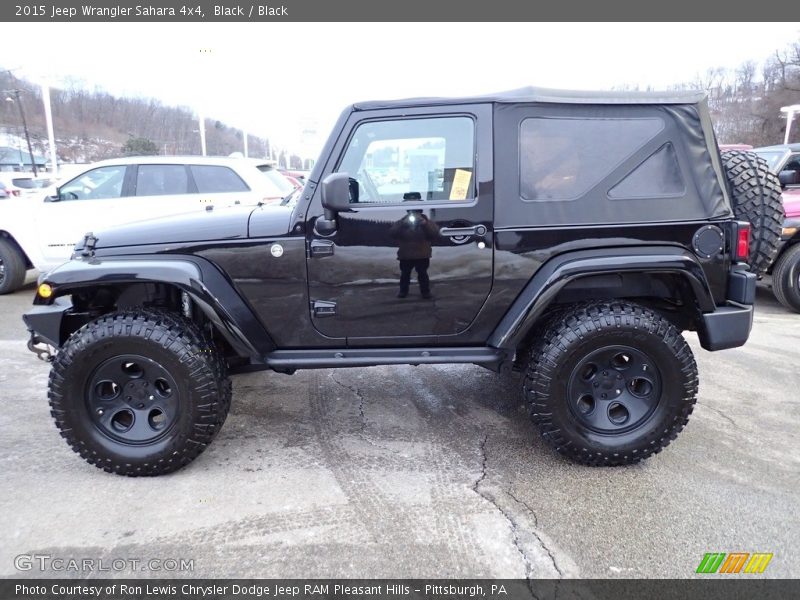 Black / Black 2015 Jeep Wrangler Sahara 4x4