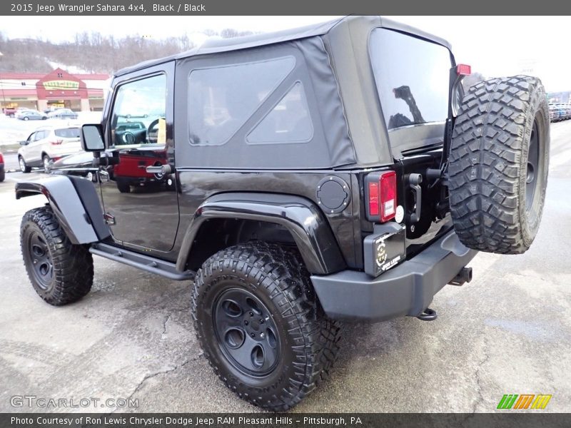 Black / Black 2015 Jeep Wrangler Sahara 4x4