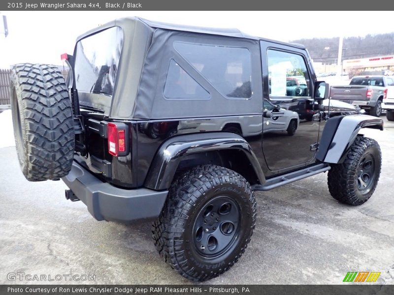 Black / Black 2015 Jeep Wrangler Sahara 4x4