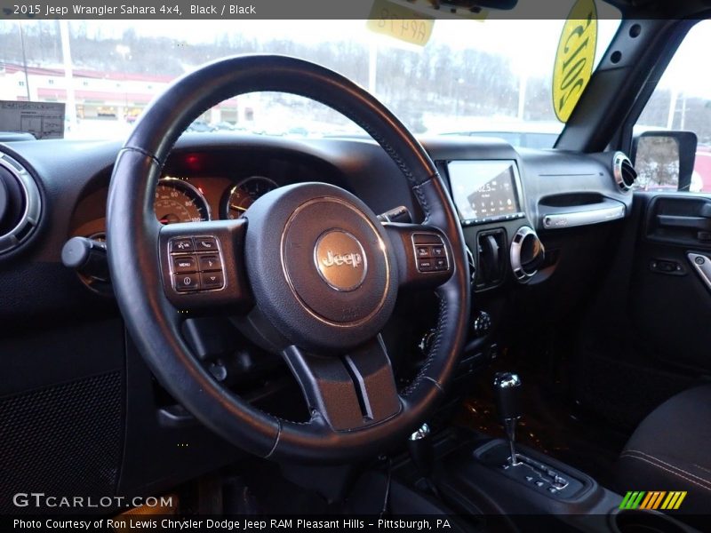 Black / Black 2015 Jeep Wrangler Sahara 4x4