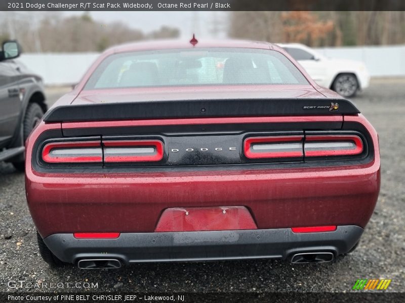 Octane Red Pearl / Black 2021 Dodge Challenger R/T Scat Pack Widebody