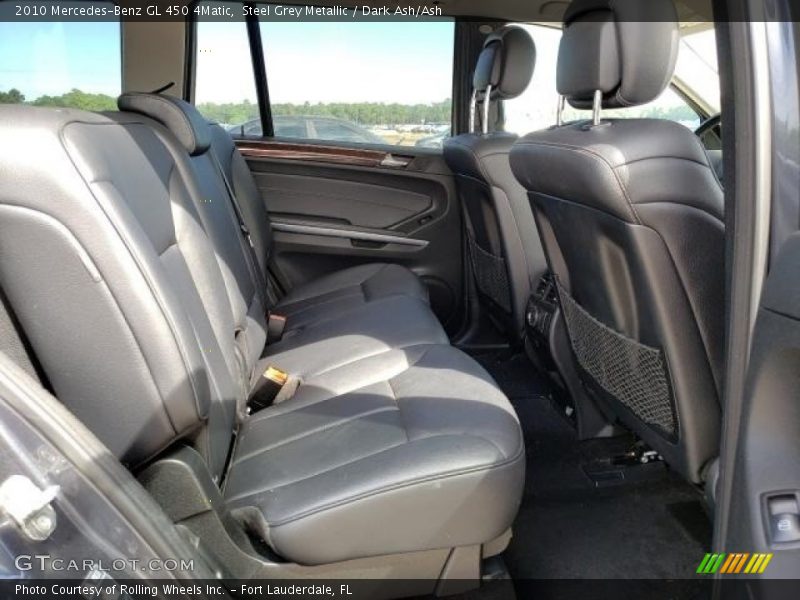 Steel Grey Metallic / Dark Ash/Ash 2010 Mercedes-Benz GL 450 4Matic
