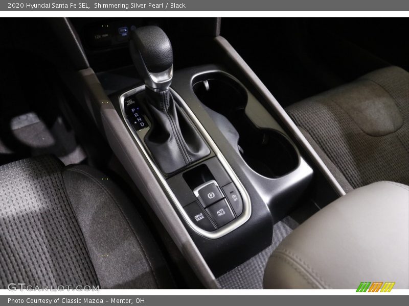 Shimmering Silver Pearl / Black 2020 Hyundai Santa Fe SEL