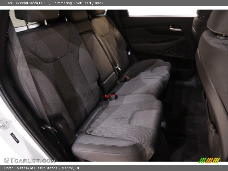 Shimmering Silver Pearl / Black 2020 Hyundai Santa Fe SEL
