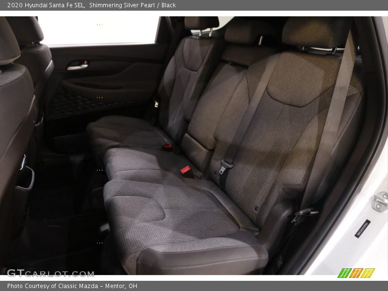 Shimmering Silver Pearl / Black 2020 Hyundai Santa Fe SEL
