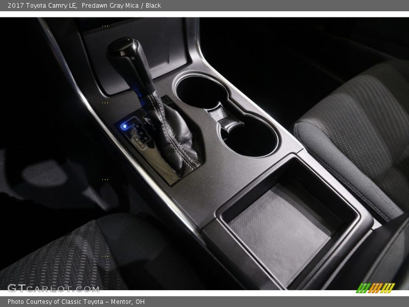 Predawn Gray Mica / Black 2017 Toyota Camry LE