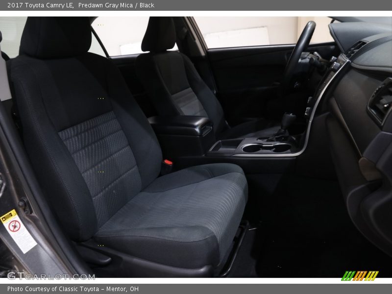 Predawn Gray Mica / Black 2017 Toyota Camry LE