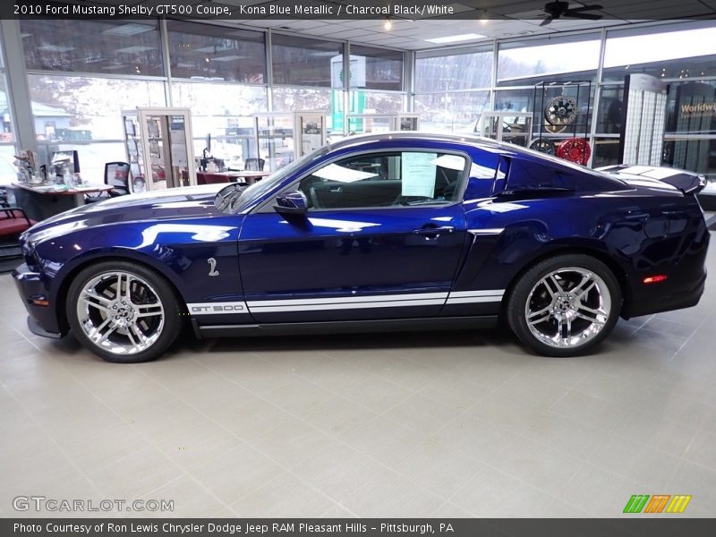  2010 Mustang Shelby GT500 Coupe Kona Blue Metallic