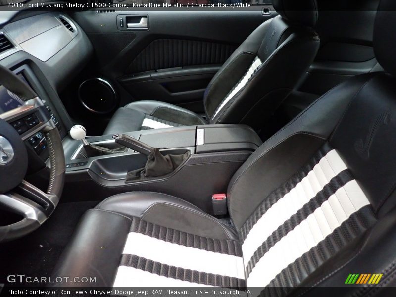 Front Seat of 2010 Mustang Shelby GT500 Coupe
