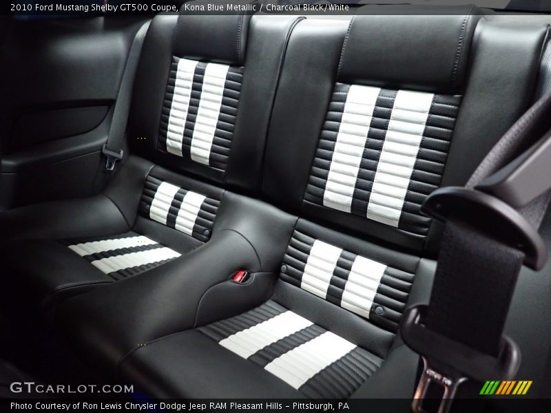 Rear Seat of 2010 Mustang Shelby GT500 Coupe
