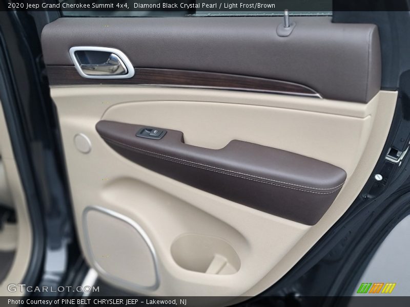 Diamond Black Crystal Pearl / Light Frost/Brown 2020 Jeep Grand Cherokee Summit 4x4