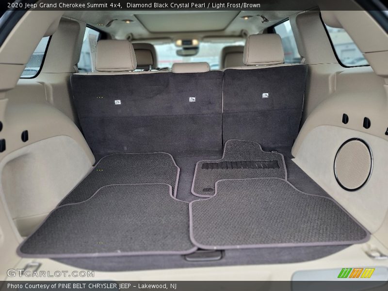 Diamond Black Crystal Pearl / Light Frost/Brown 2020 Jeep Grand Cherokee Summit 4x4