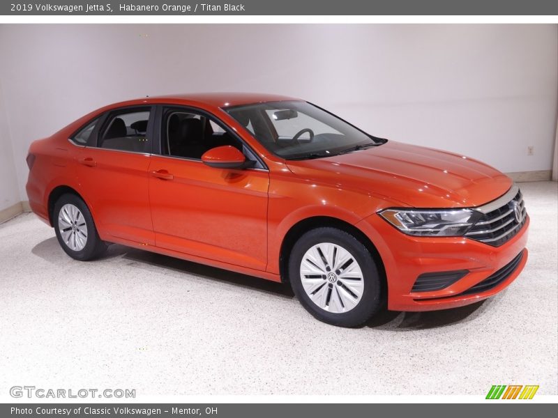  2019 Jetta S Habanero Orange
