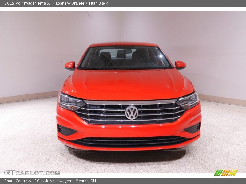  2019 Jetta S Habanero Orange